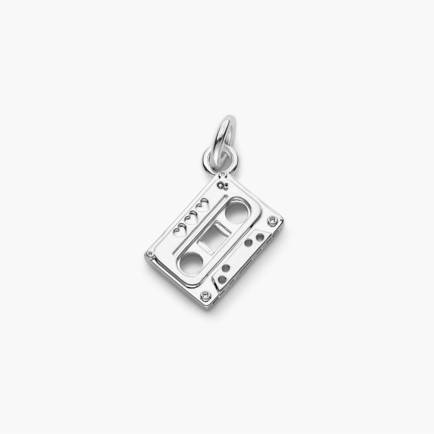 Press Play Charm - Silver-3 product photo