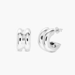 【HYERES LOR】H Edition Silver H stud earring HYERES LOR】H Edition Silver H stud earring