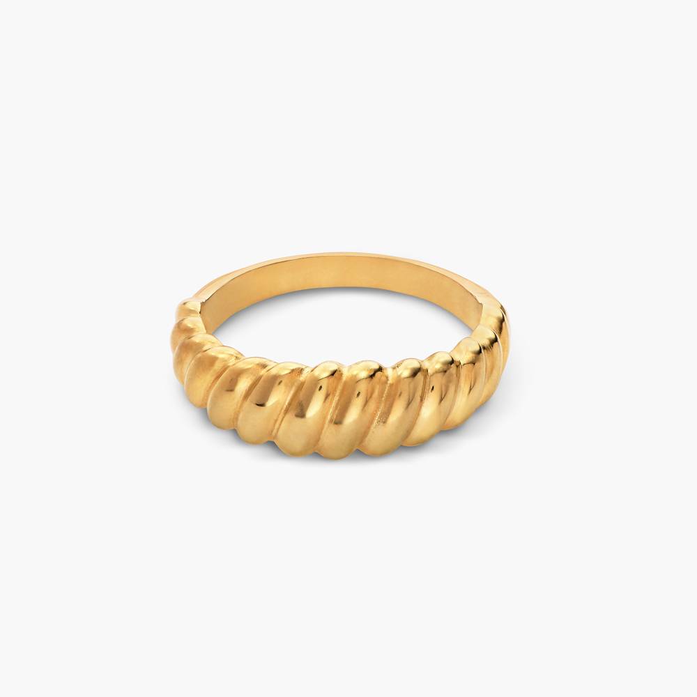 Small Pastry Dome Ring - Gold-1 product photo