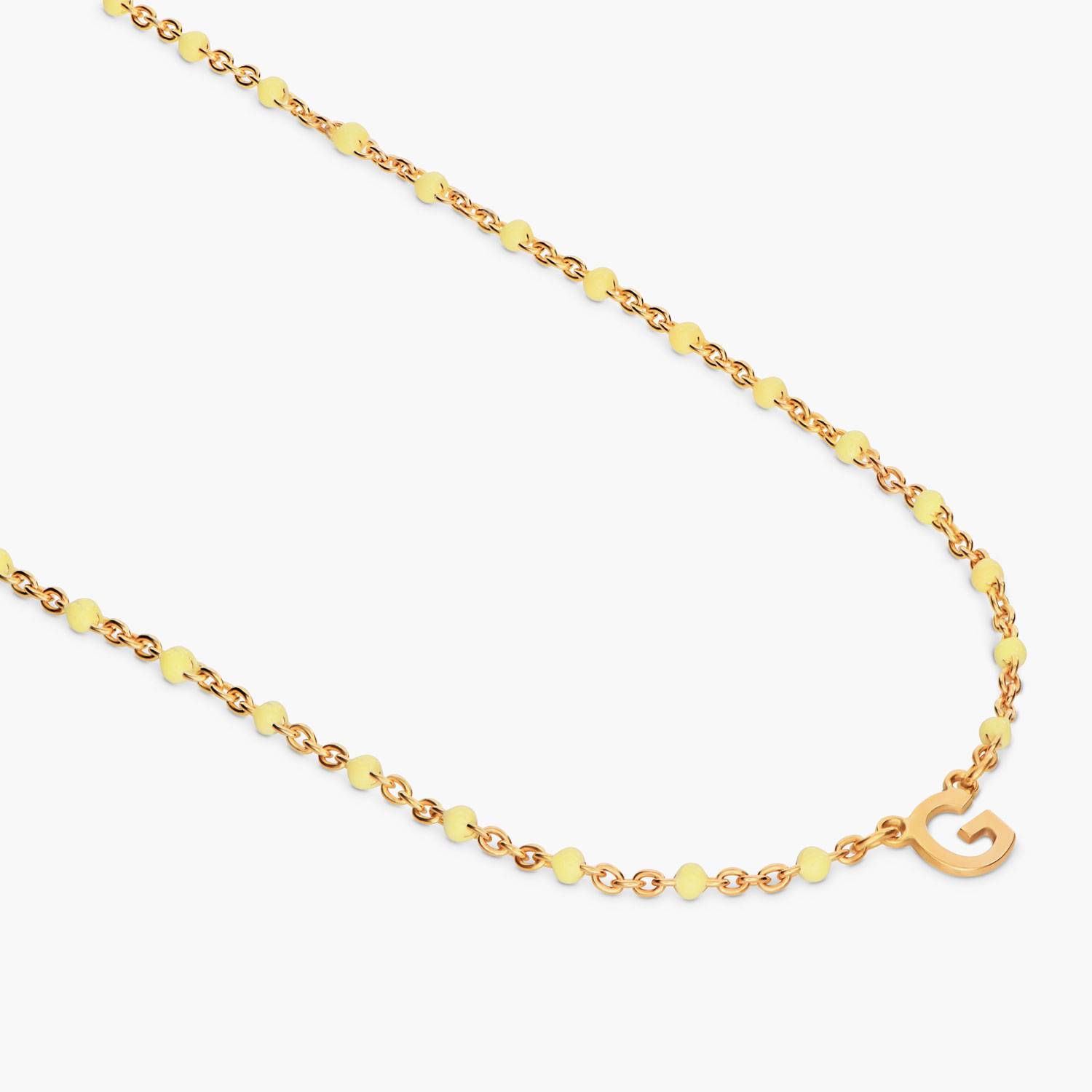 Soltale Butter Inez Initial Necklace - Gold Vermeil-1 Soltale Butter Inez Initial Necklace - Gold Vermeil-1 product photo