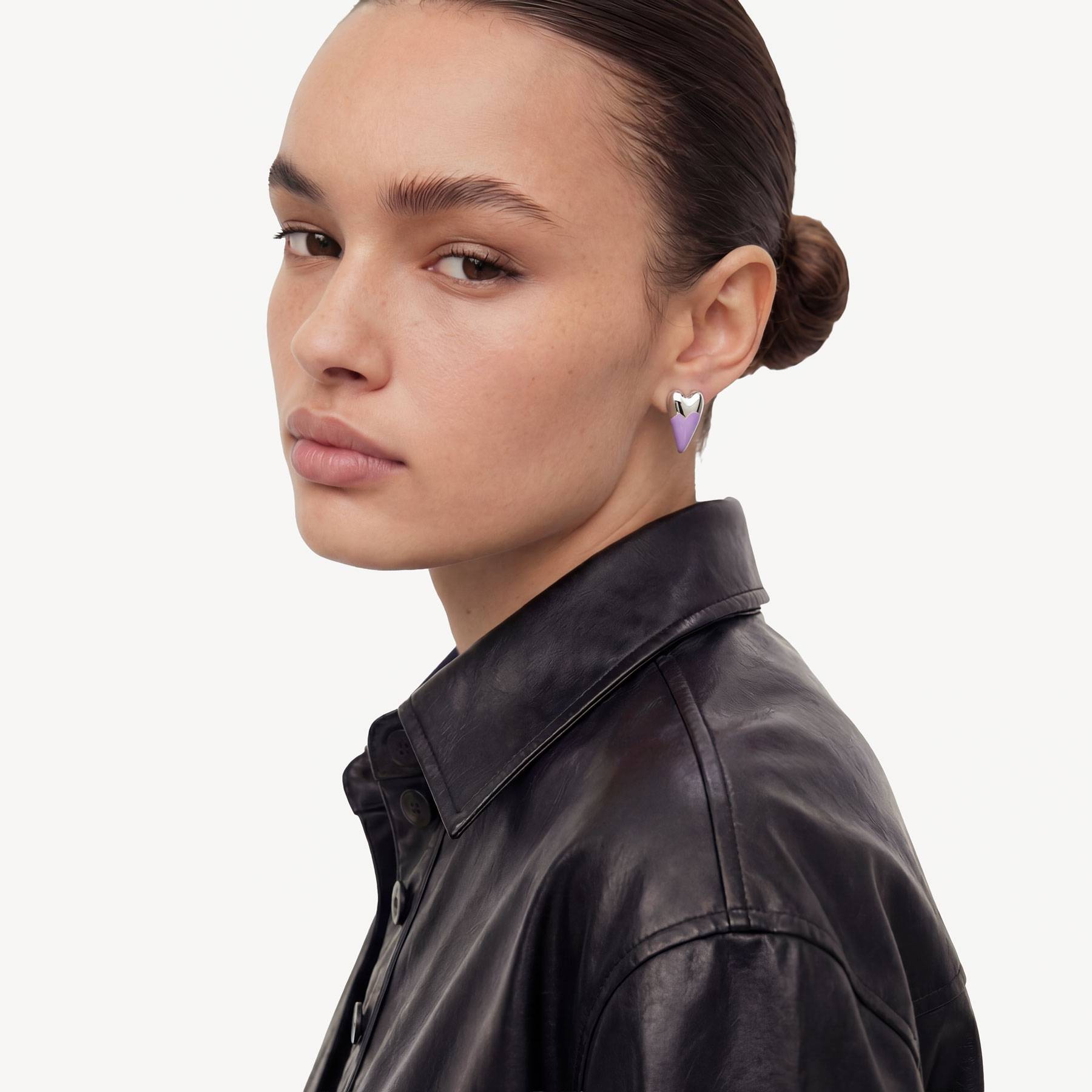 Summer Love Earrings - Silver-3 product photo