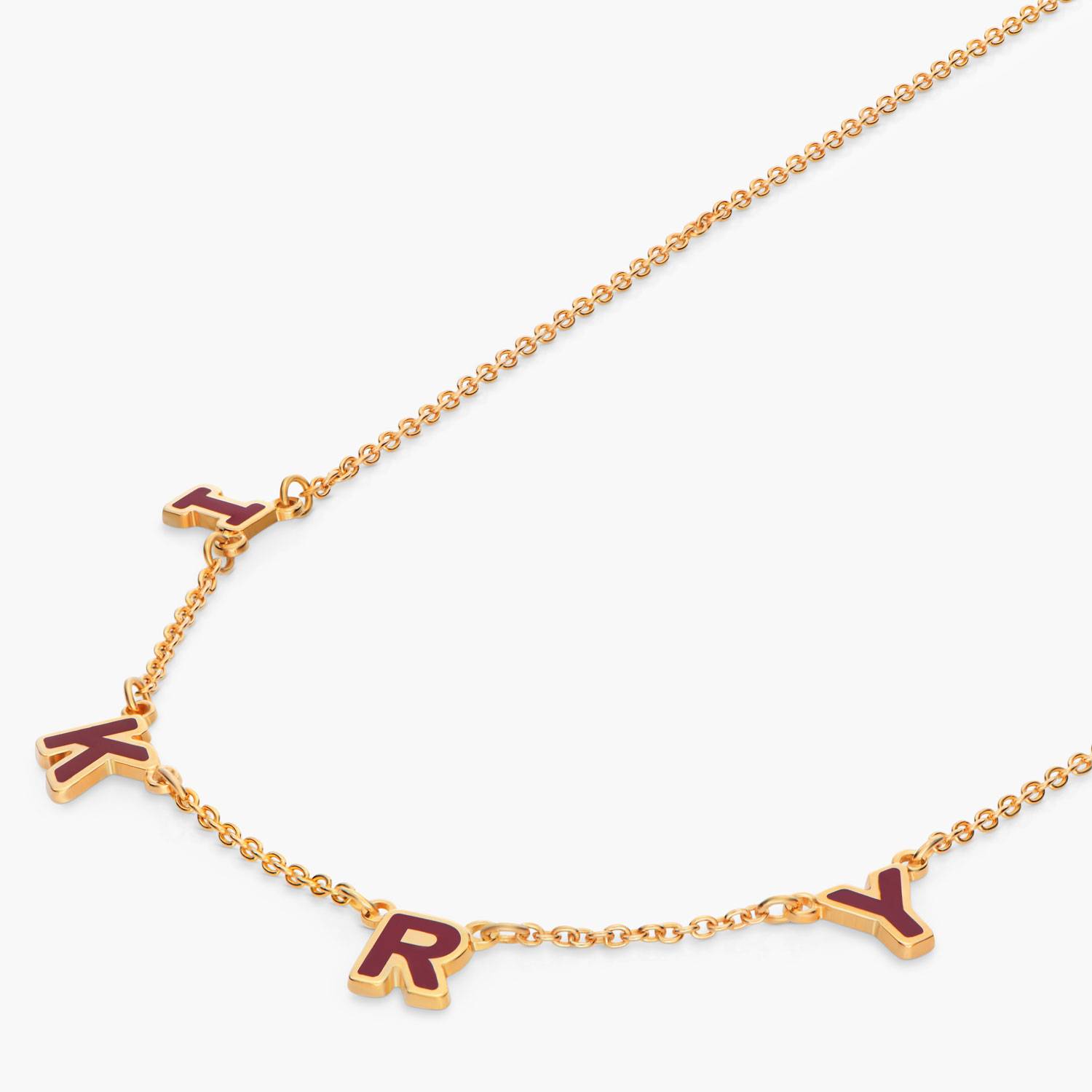 Sunrise Inez Initial Necklace - Gold Vermeil-2 Sunrise Inez Initial Necklace - Gold Vermeil-2 product photo