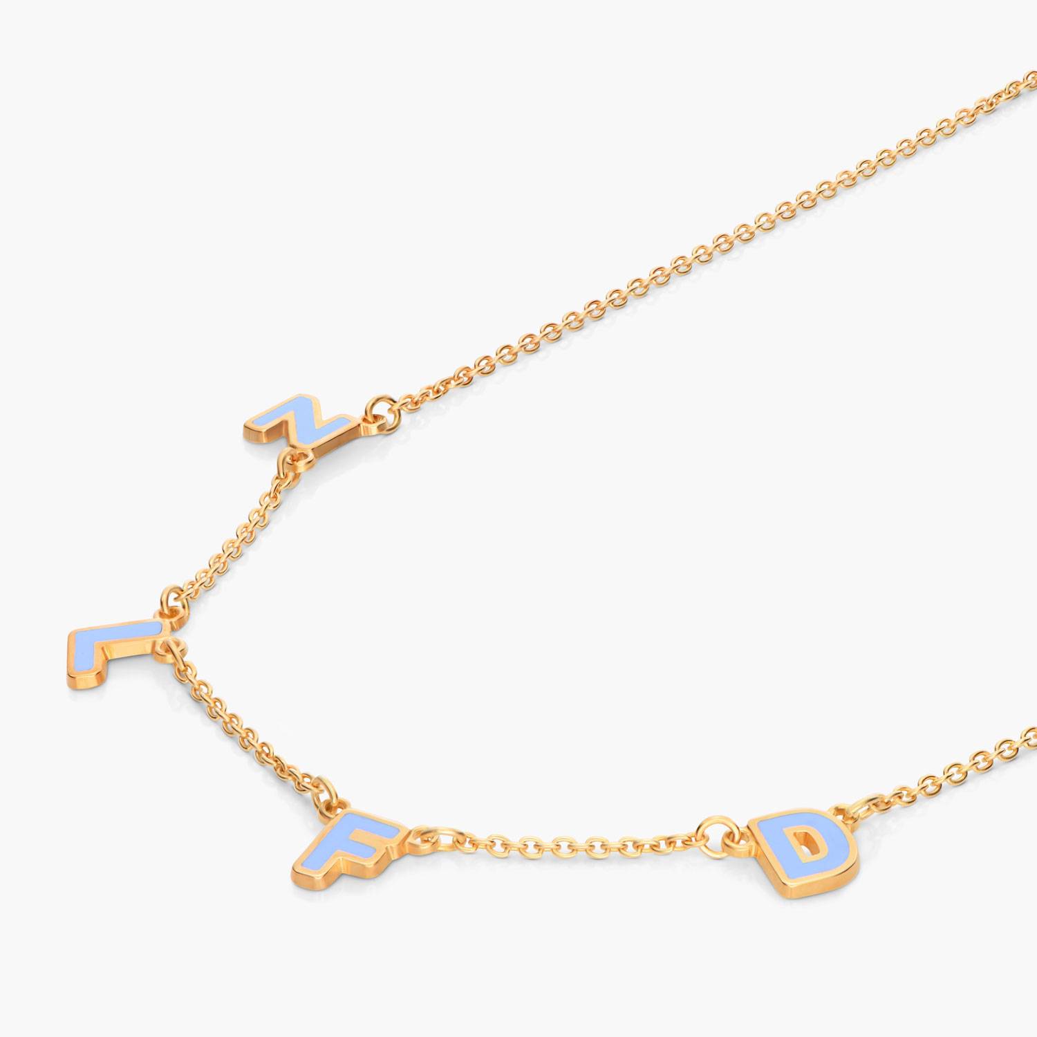 Sunrise Inez Initial Necklace - Gold Vermeil-3 Sunrise Inez Initial Necklace - Gold Vermeil-3 product photo