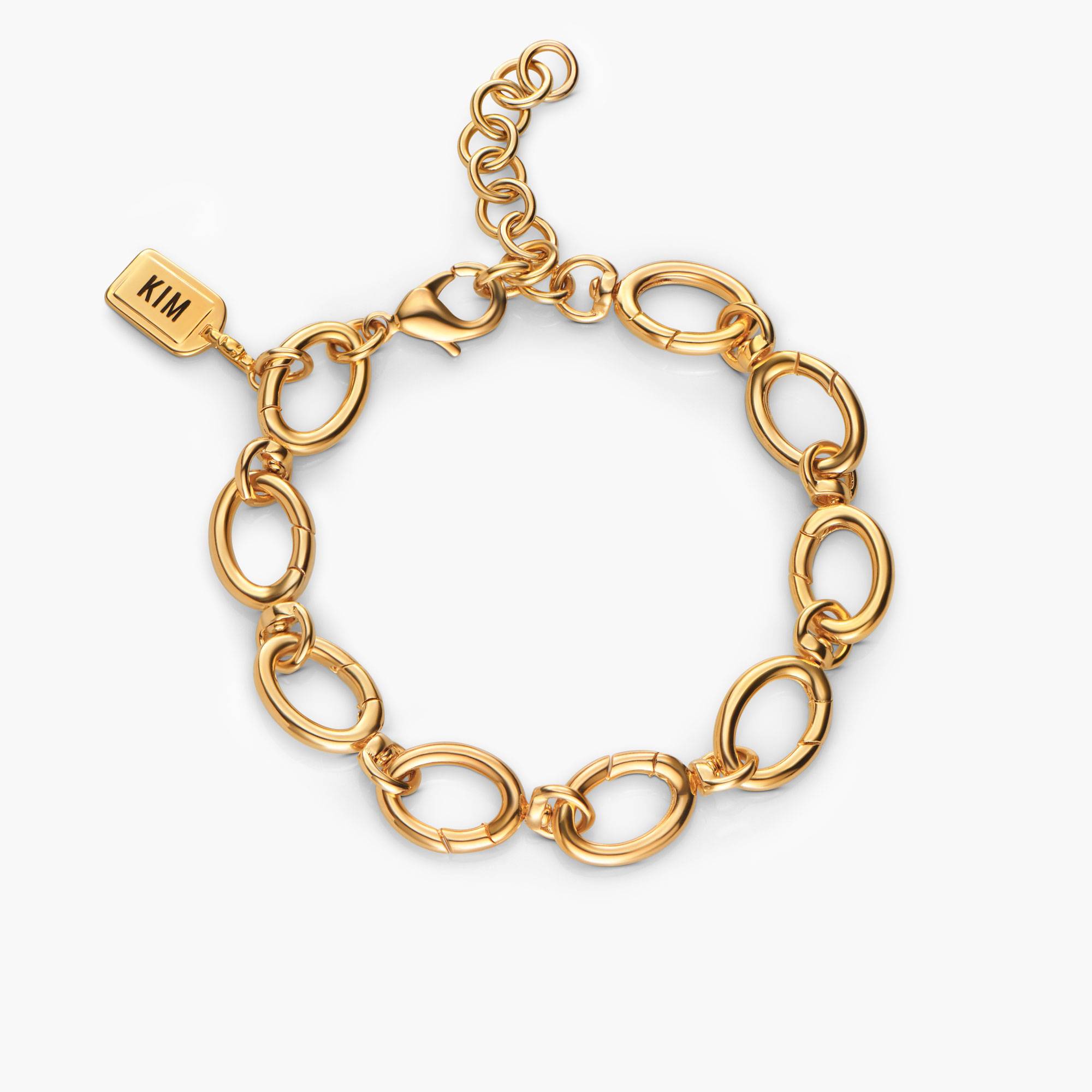 The Chapters Charm Bracelet- Gold-1 product photo