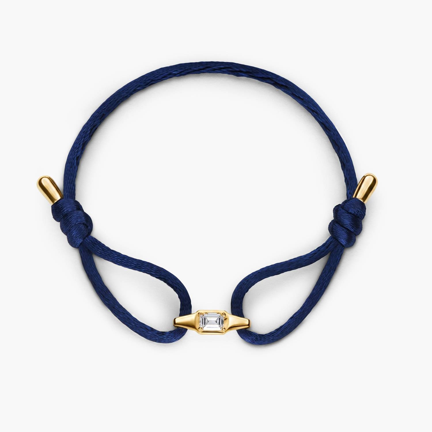 The Emerald Diamonds Lineup Bracelet- Gold Vermeil-1 product photo