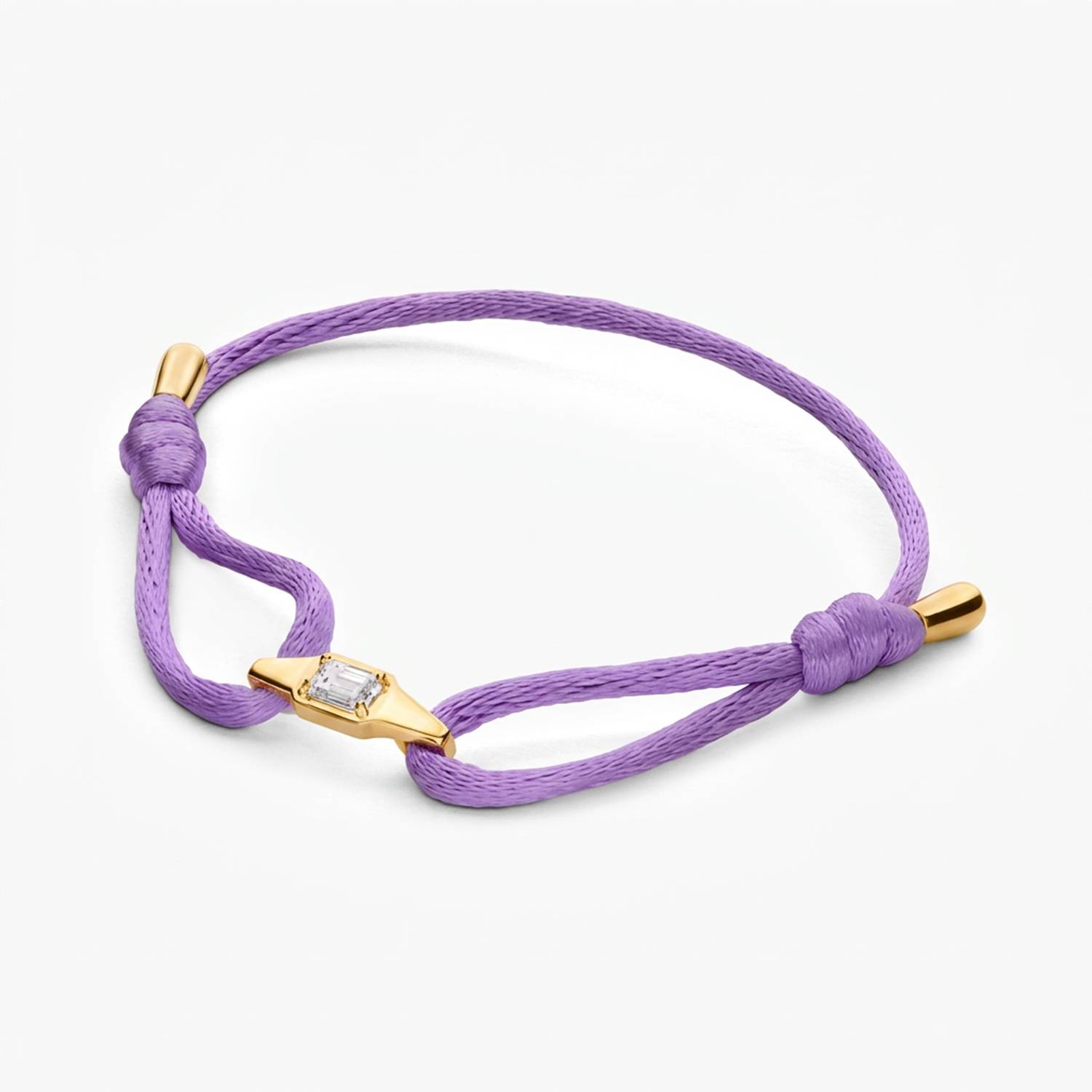 The Emerald Diamonds Lineup Bracelet- Gold Vermeil-4 product photo