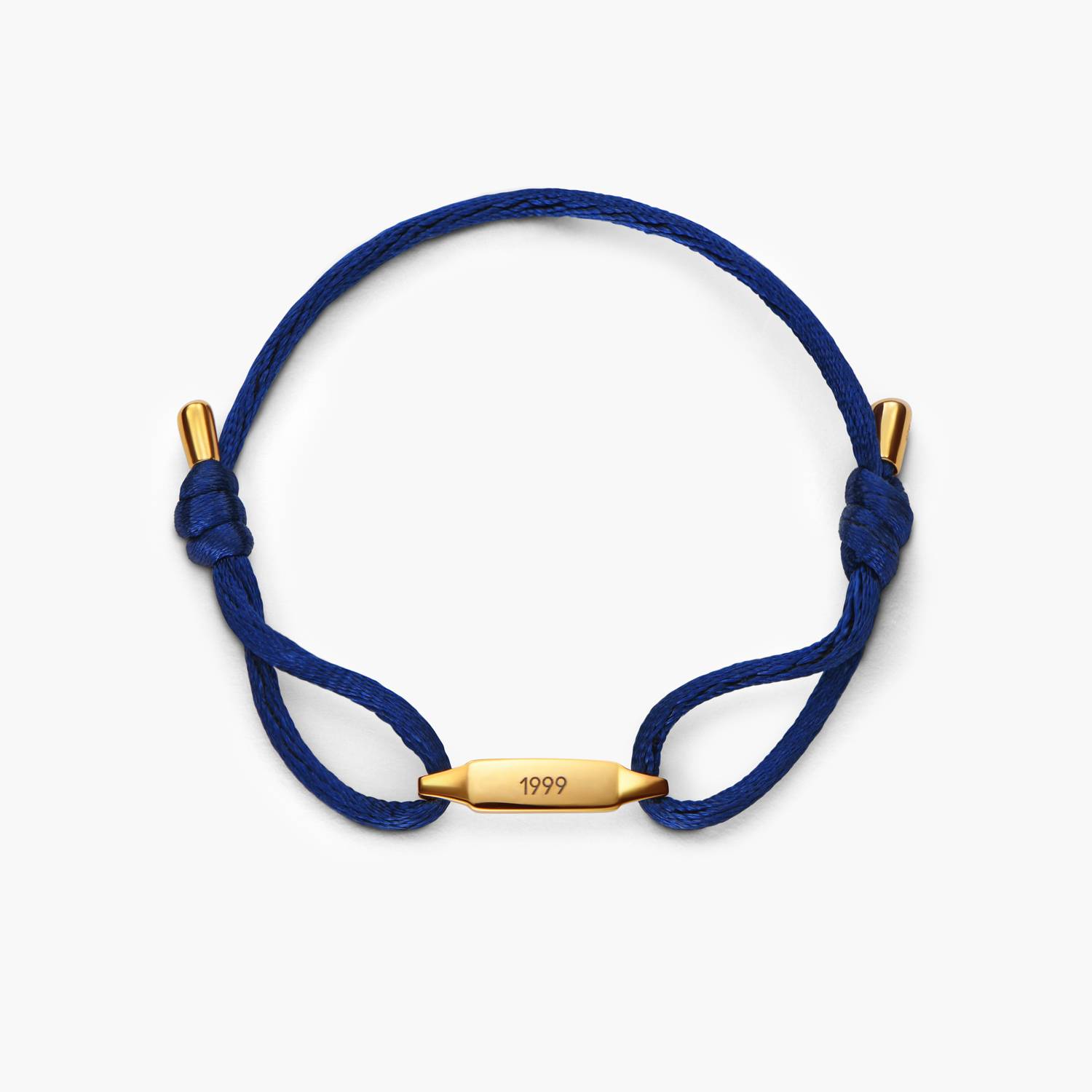 The Engraved Lineup Bracelet- Gold Vermeil-1 The Engraved Lineup Bracelet- Gold Vermeil-1 product photo