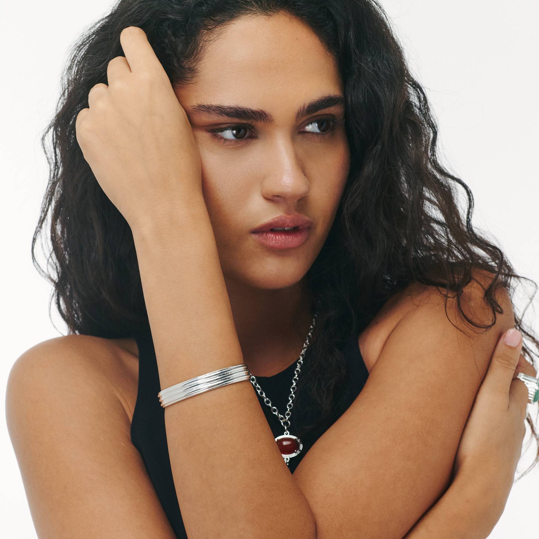 No. 02 — The Essential Cuff- Silver-2 product photo