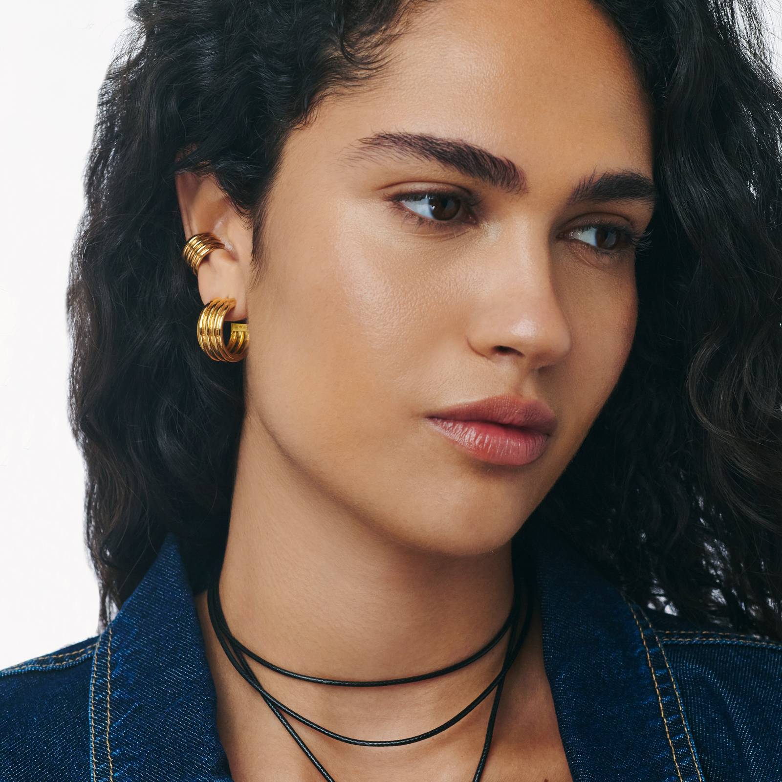 No. 08 —The Essential Ear Cuff- Gold-2 product photo
