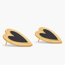 The golden hour Stud Earrings Gold Vermeil Oak Luna