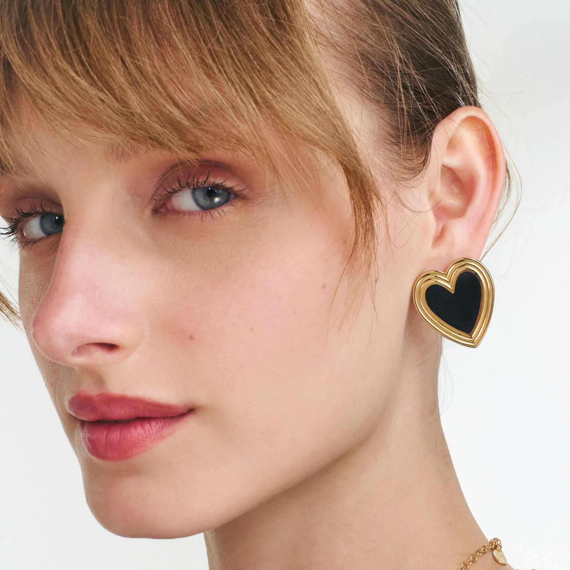 The golden hour Stud Earrings  - Gold Vermeil-2 product photo