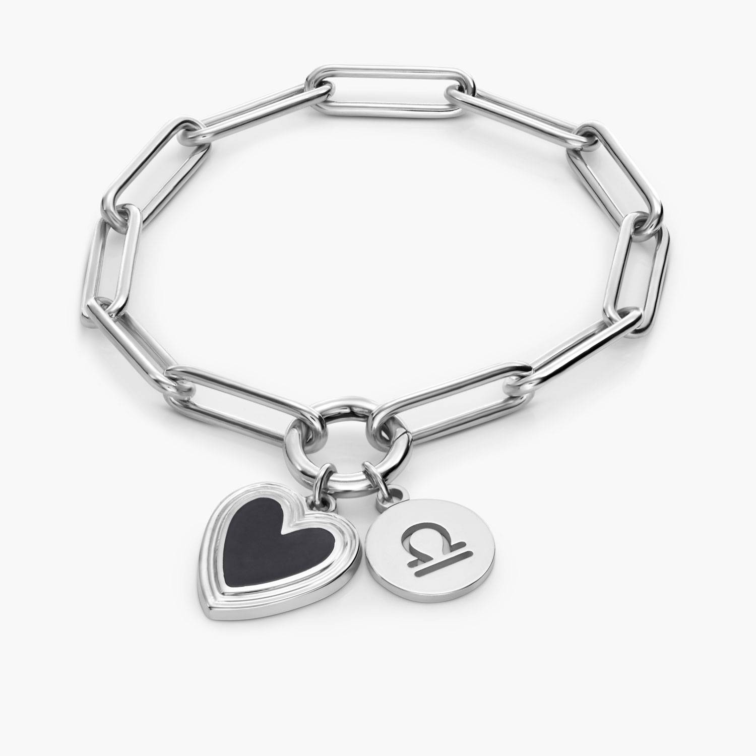 The golden hour Zodiac Bracelet- Silver product photo