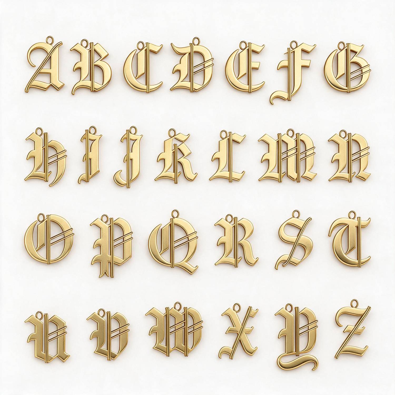 No. 01 — The Gothic Letter - Gold-5 product photo
