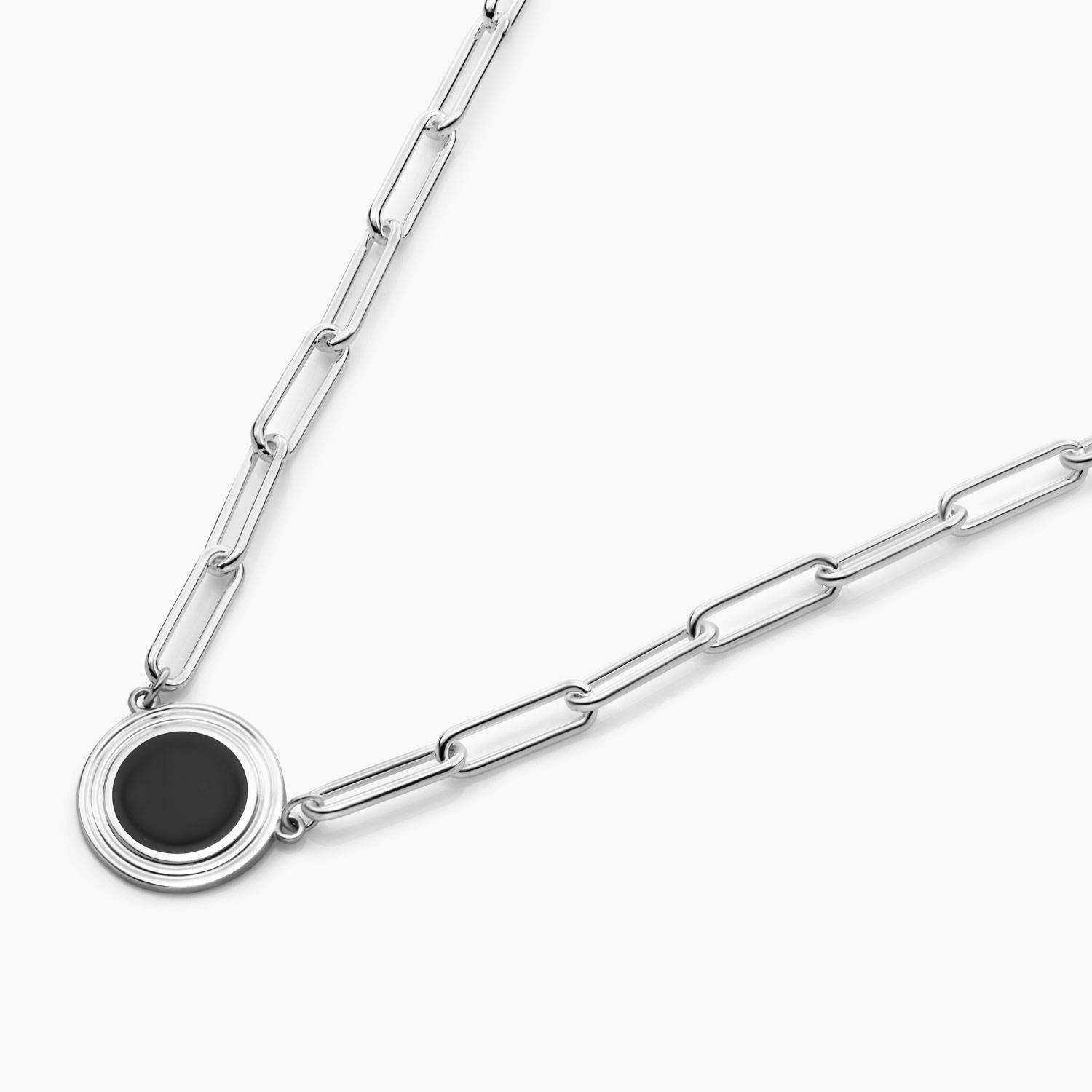 The Happy hour Necklace - Silver-2 product photo