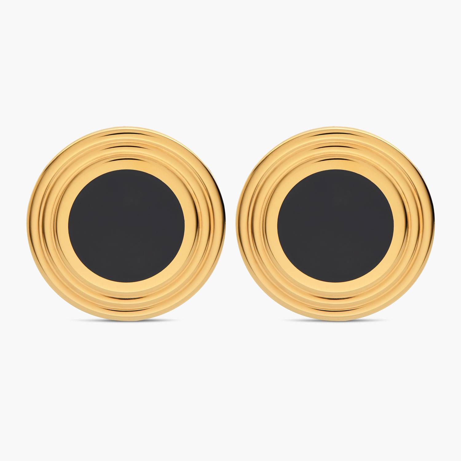 The Happy hour Stud Earrings  - Gold Vermeil product photo