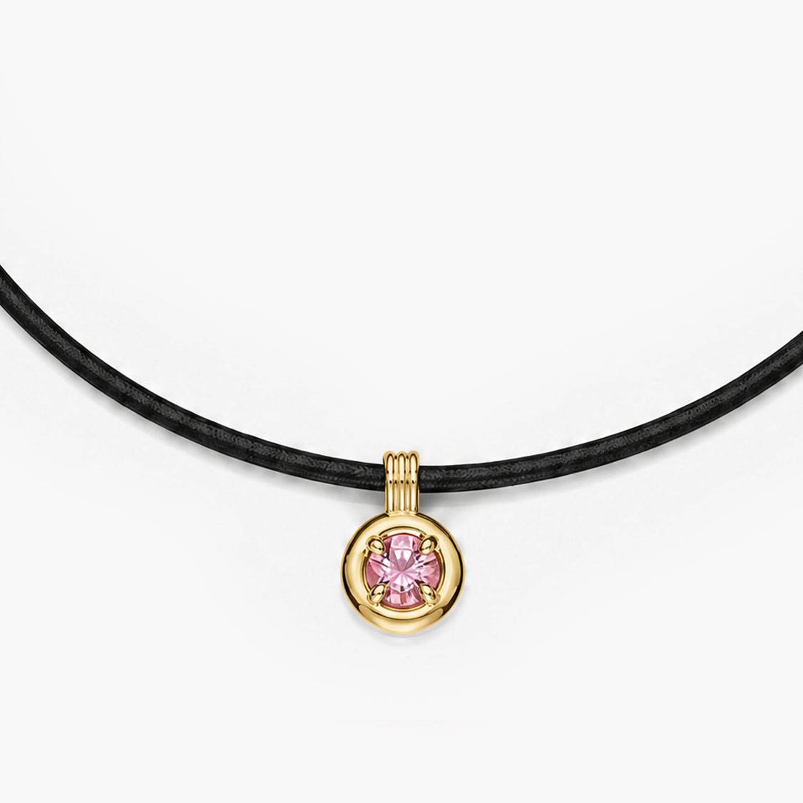 The One Carat Moissanite Necklace - Gold-3 product photo