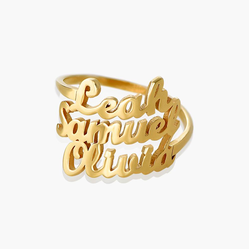 Three is Better than One Ring - Gold-1 product photo