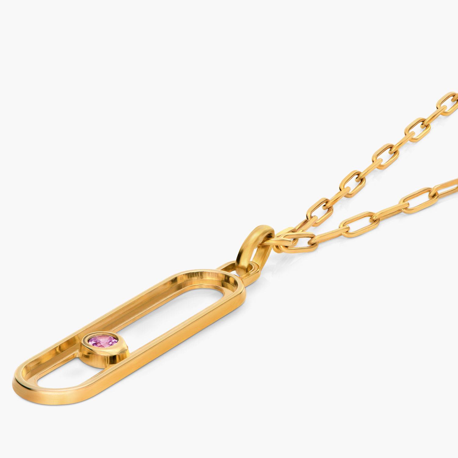 Together Birthstone Bar- Gold-3 product photo