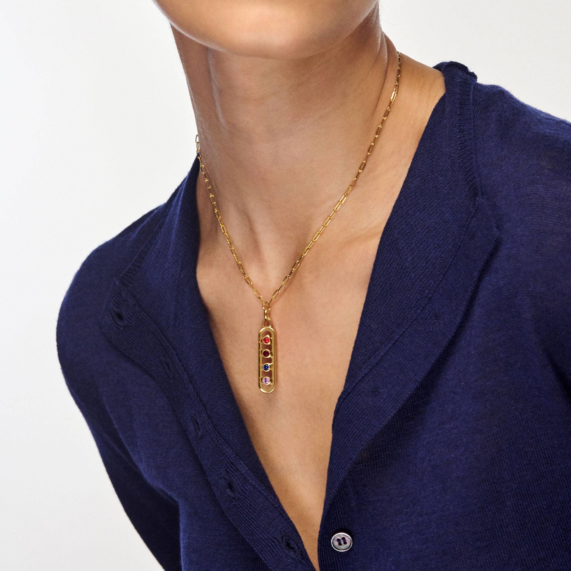 Together Birthstone Bar- Gold-4 product photo