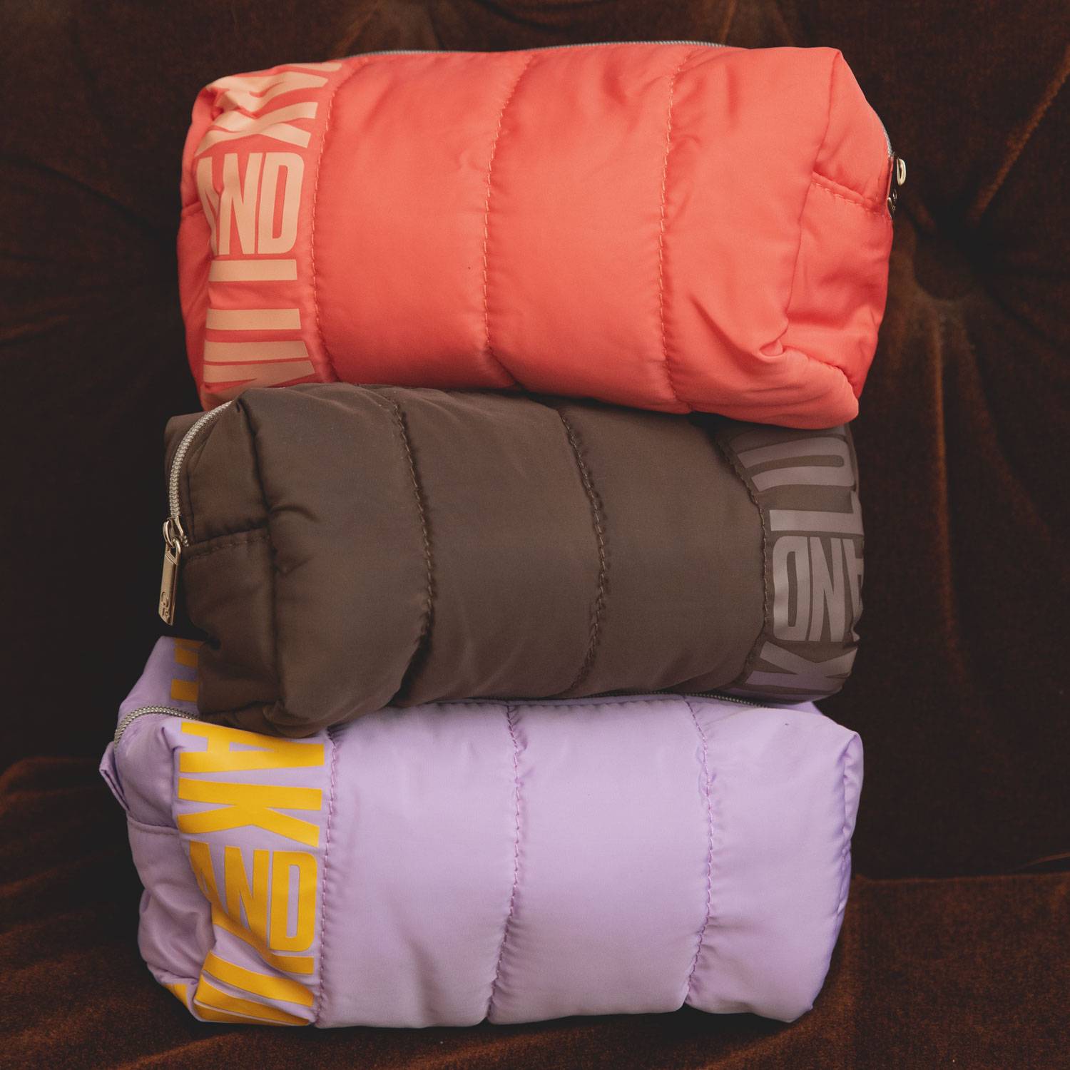 You look good makeup bag- Brown-3 product photo