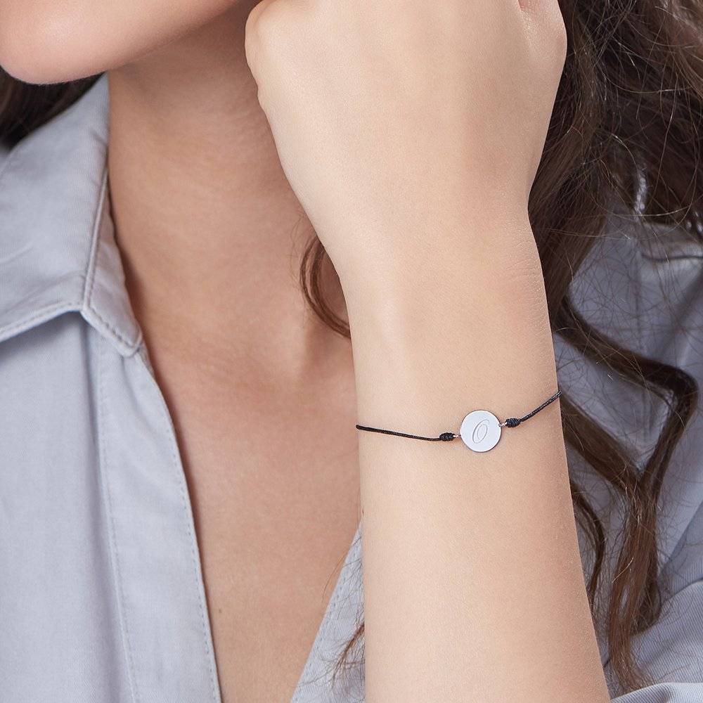 A to Z Cord Bracelet - Silver-2 photo du produit