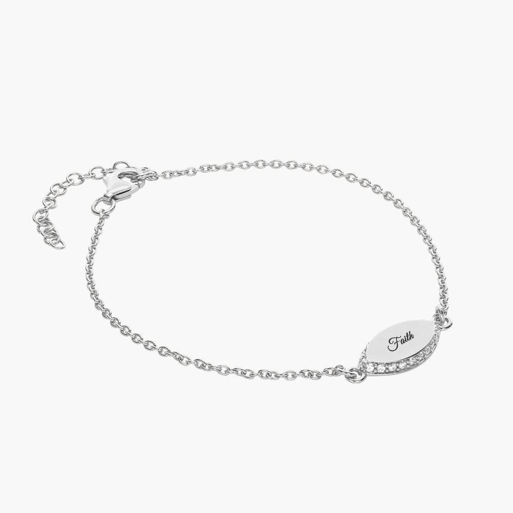 Anya Marquise Bracelet - Sterling Silver product photo