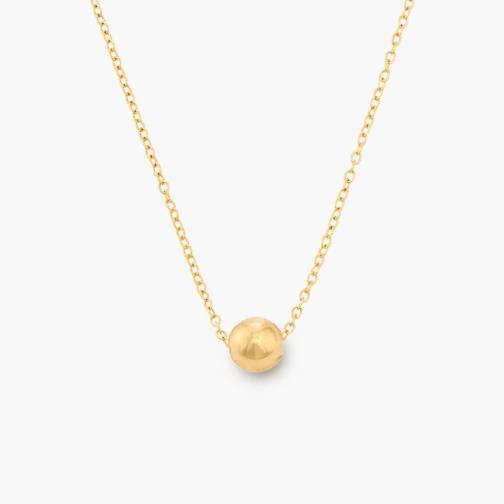Ball & Chain Necklace - Gold Plated product photo