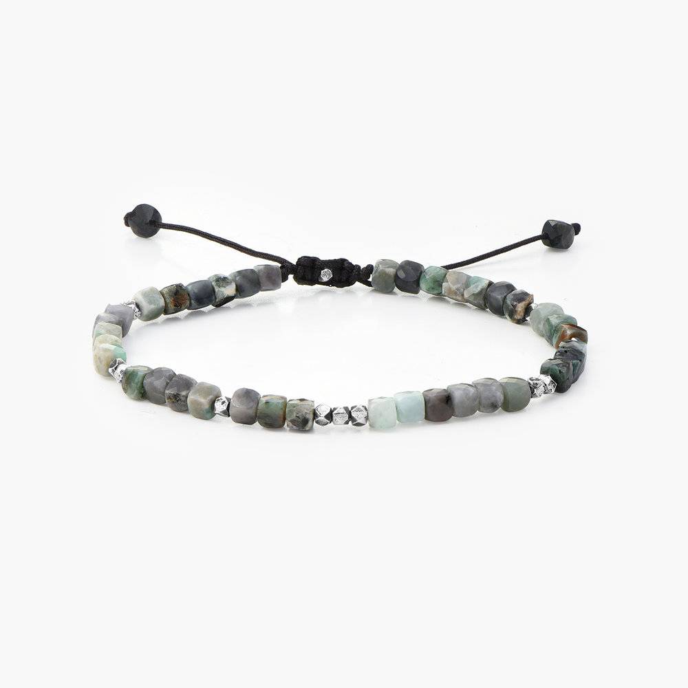 Mayer Mens Beaded Bracelet With Stones product photo