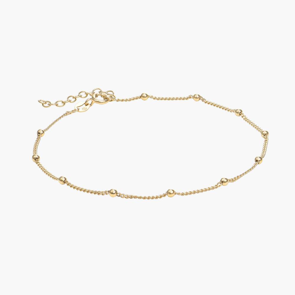 Bobble Chain Anklet/Bracelet- Gold Vermeil