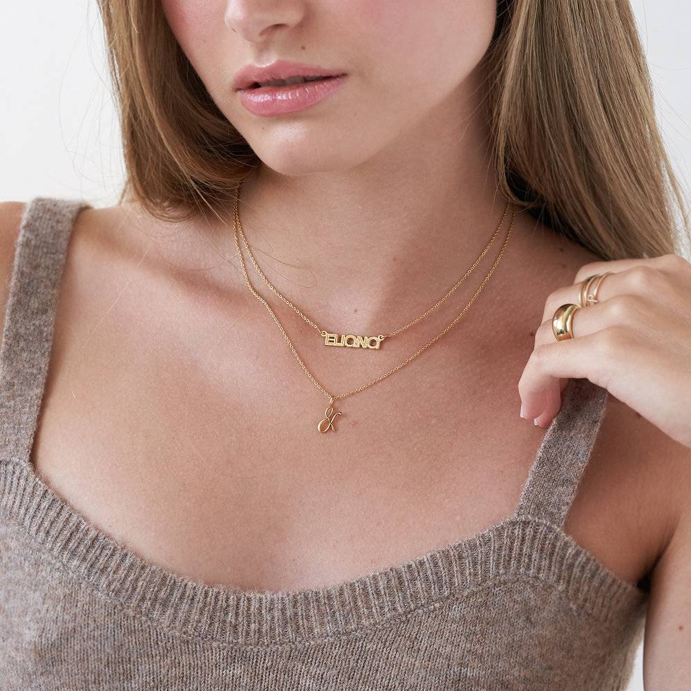 Bonnie Name Necklace - Gold Plated