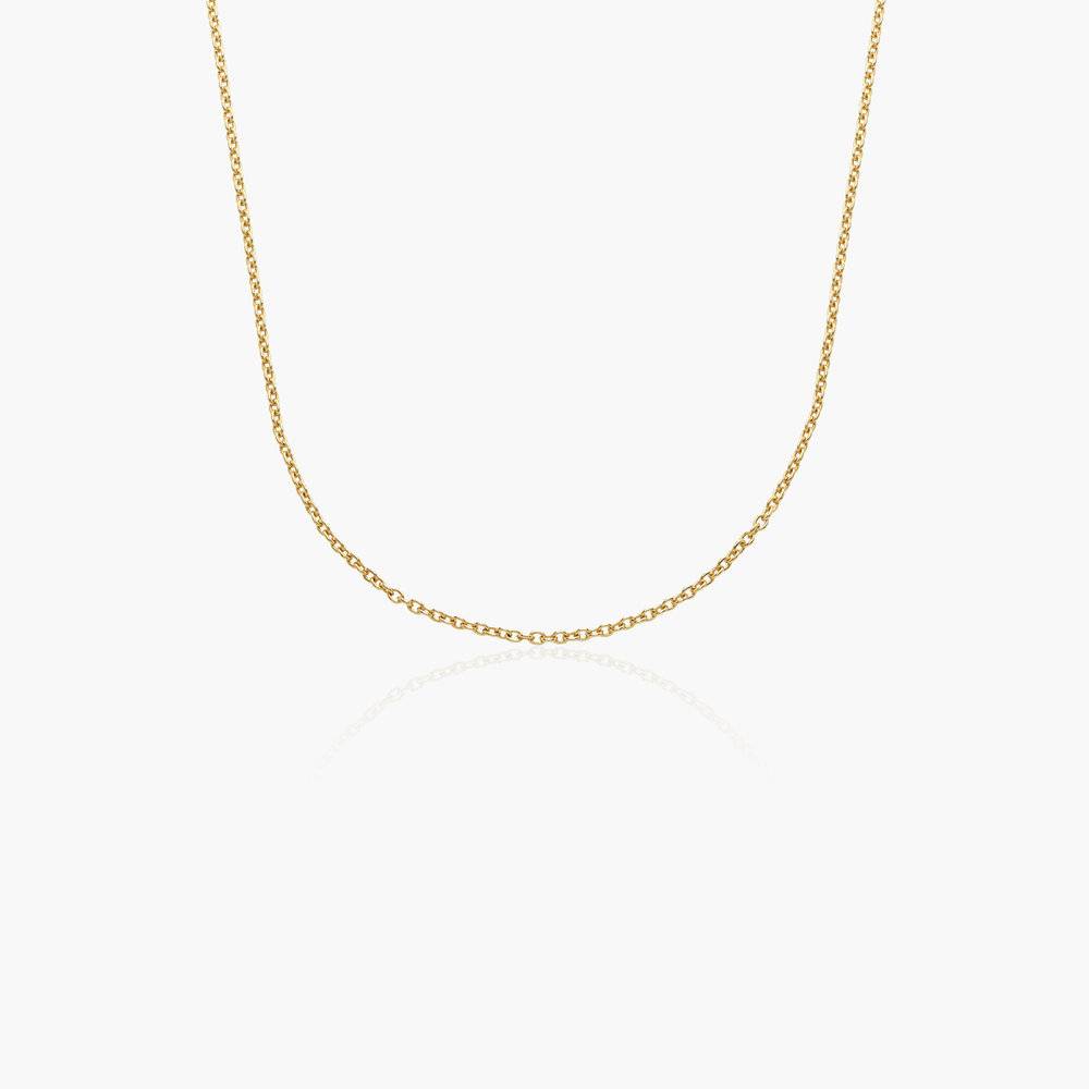 Cable Chain Necklace - 14K Yellow Gold-1 product photo