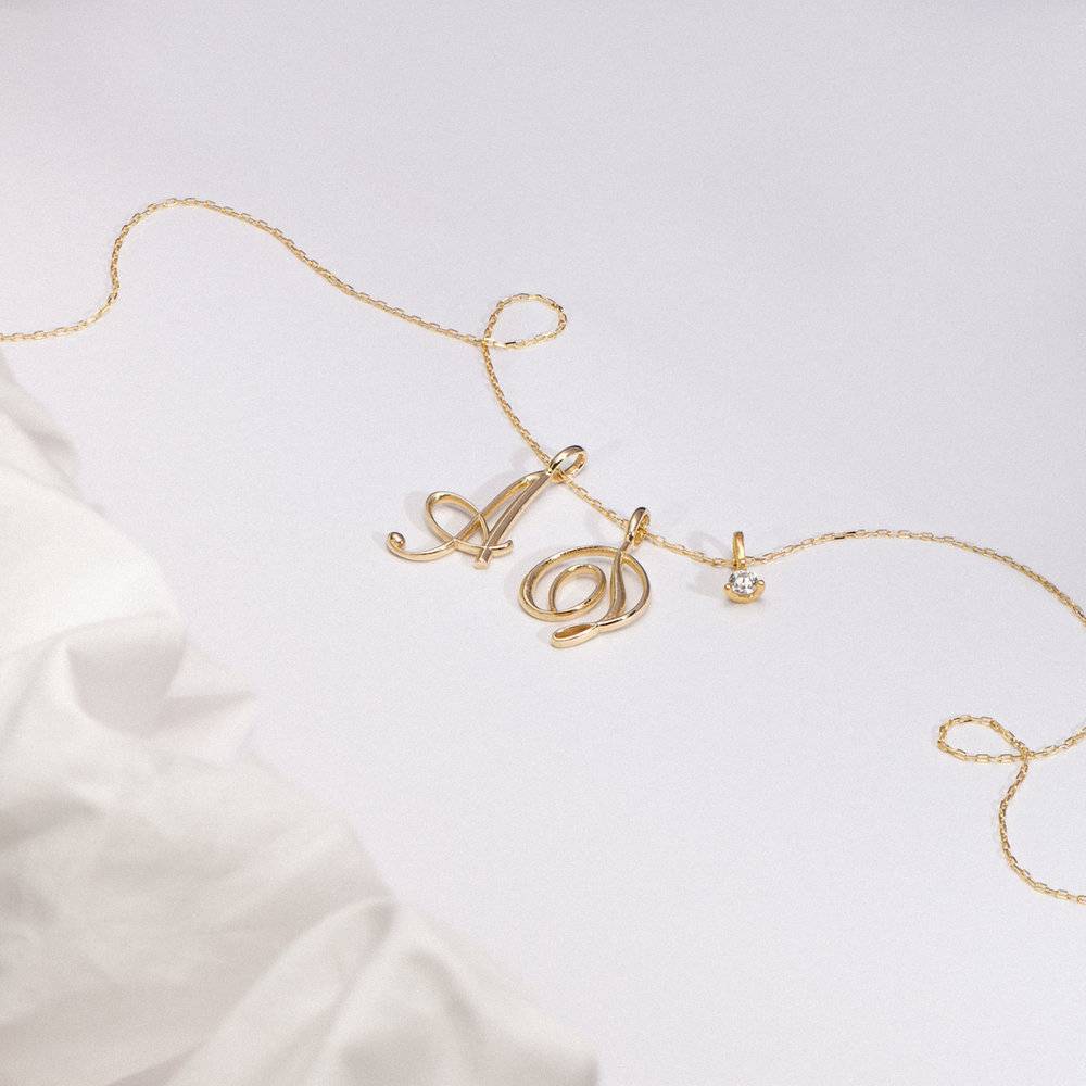 Cable Chain Necklace - 14K Yellow Gold-2 product photo