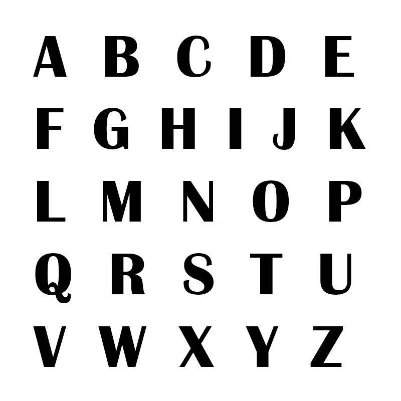 Gatsby Name Necklace - Silver-4 product photo