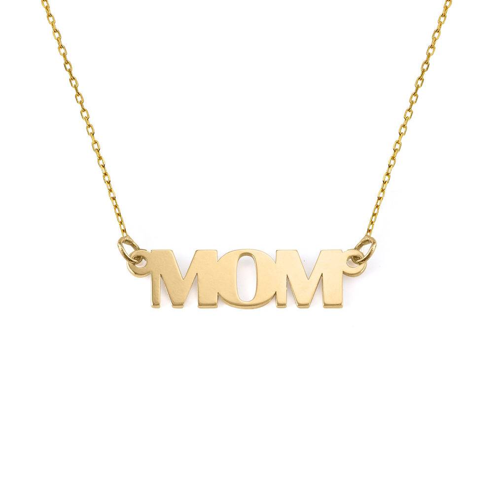Gatsby Name Necklace - 10K Solid Gold product photo