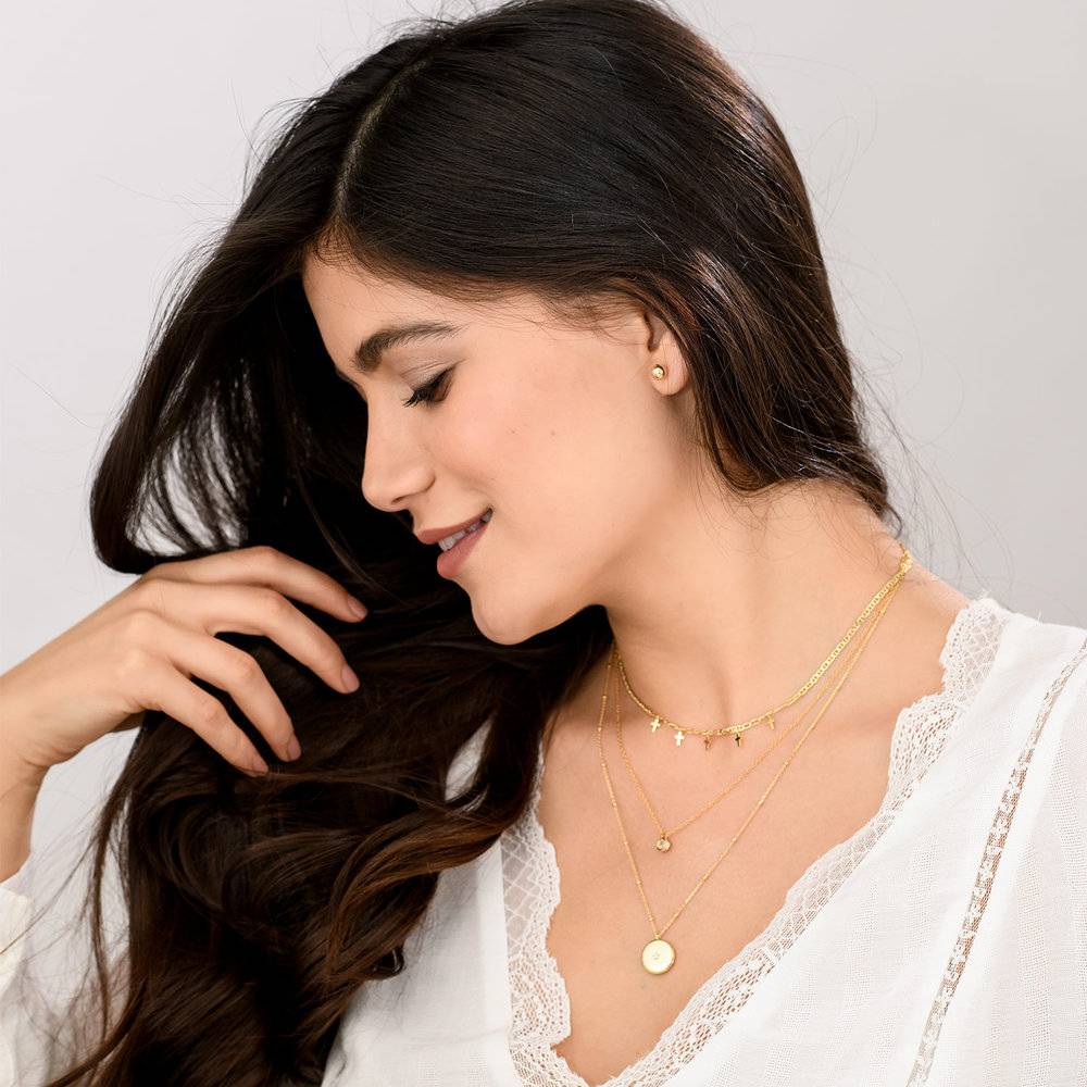 Heartbeat Necklace - Gold Plated-3 photo du produit