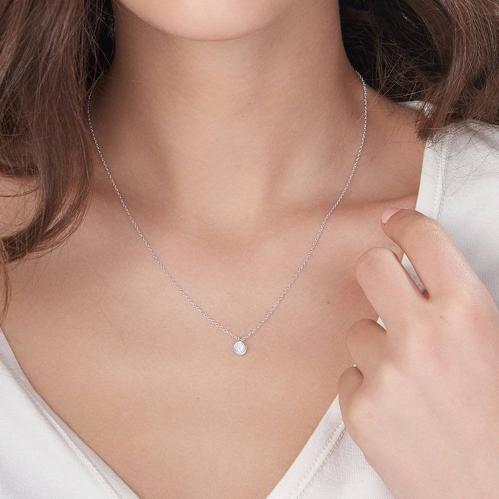 Heartbeat Necklace - Silver-1 photo du produit