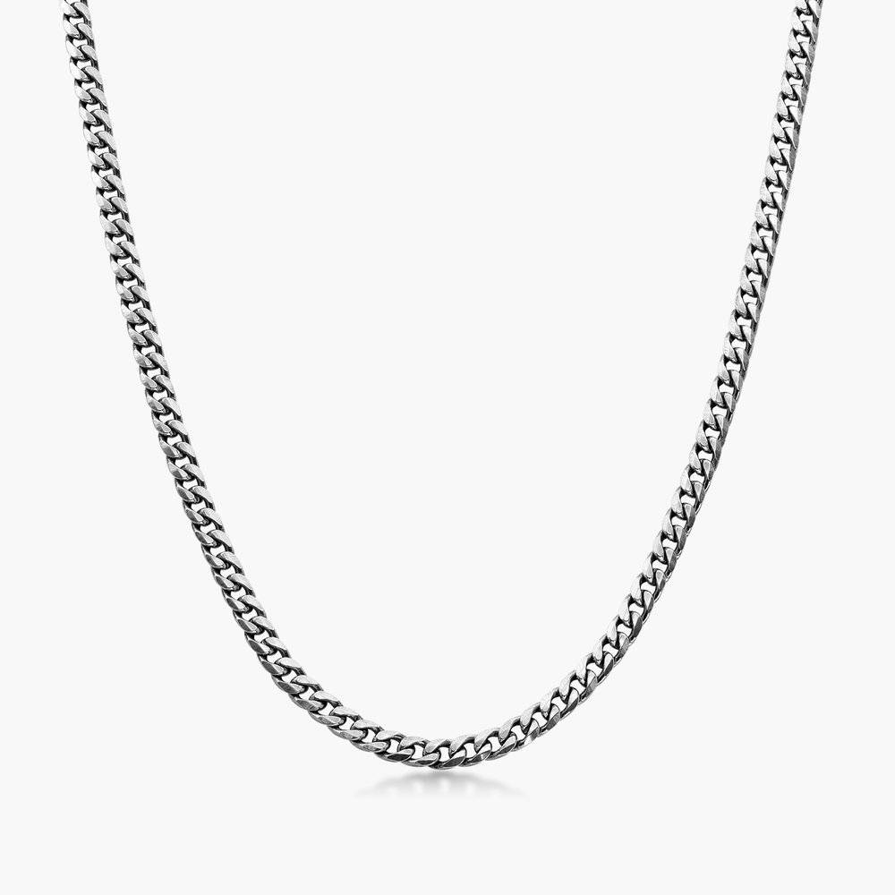 Ross Curb Chain for Men - Silver product photo
