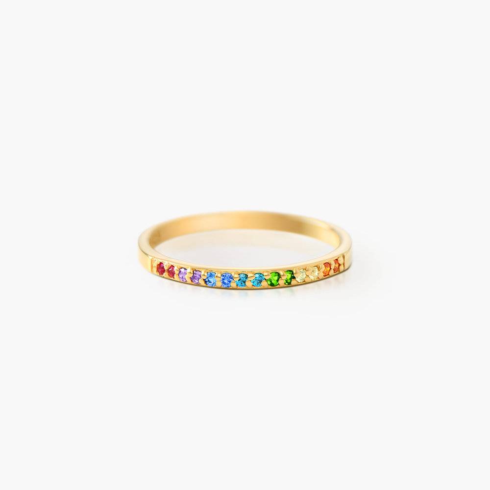 Rainbow Ring - Gold Plated product photo