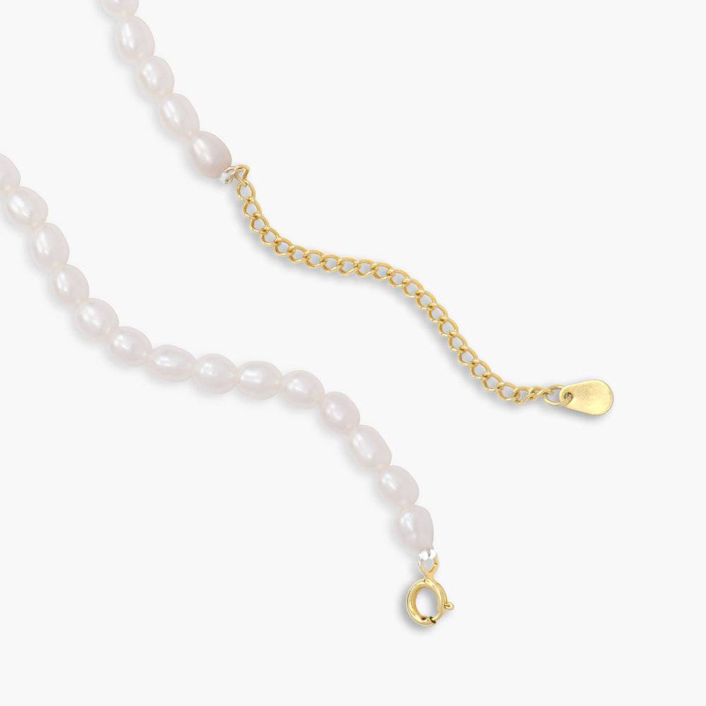 Diana Pearl Necklace - Gold Plated-5 product photo