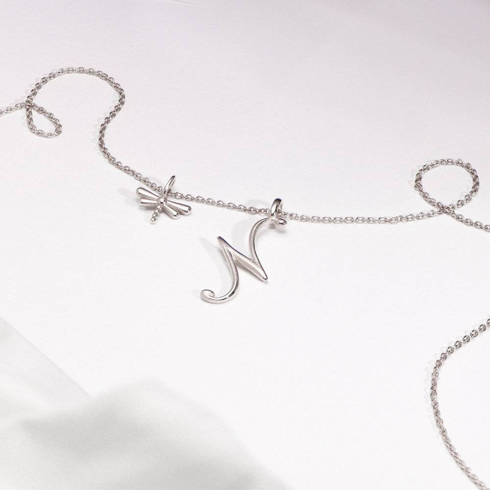 Dragonfly Charm - Silver-2 product photo