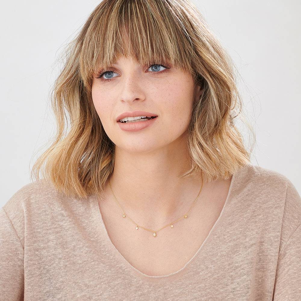 Ethereal Drops Necklace - Gold Plated-1 photo du produit