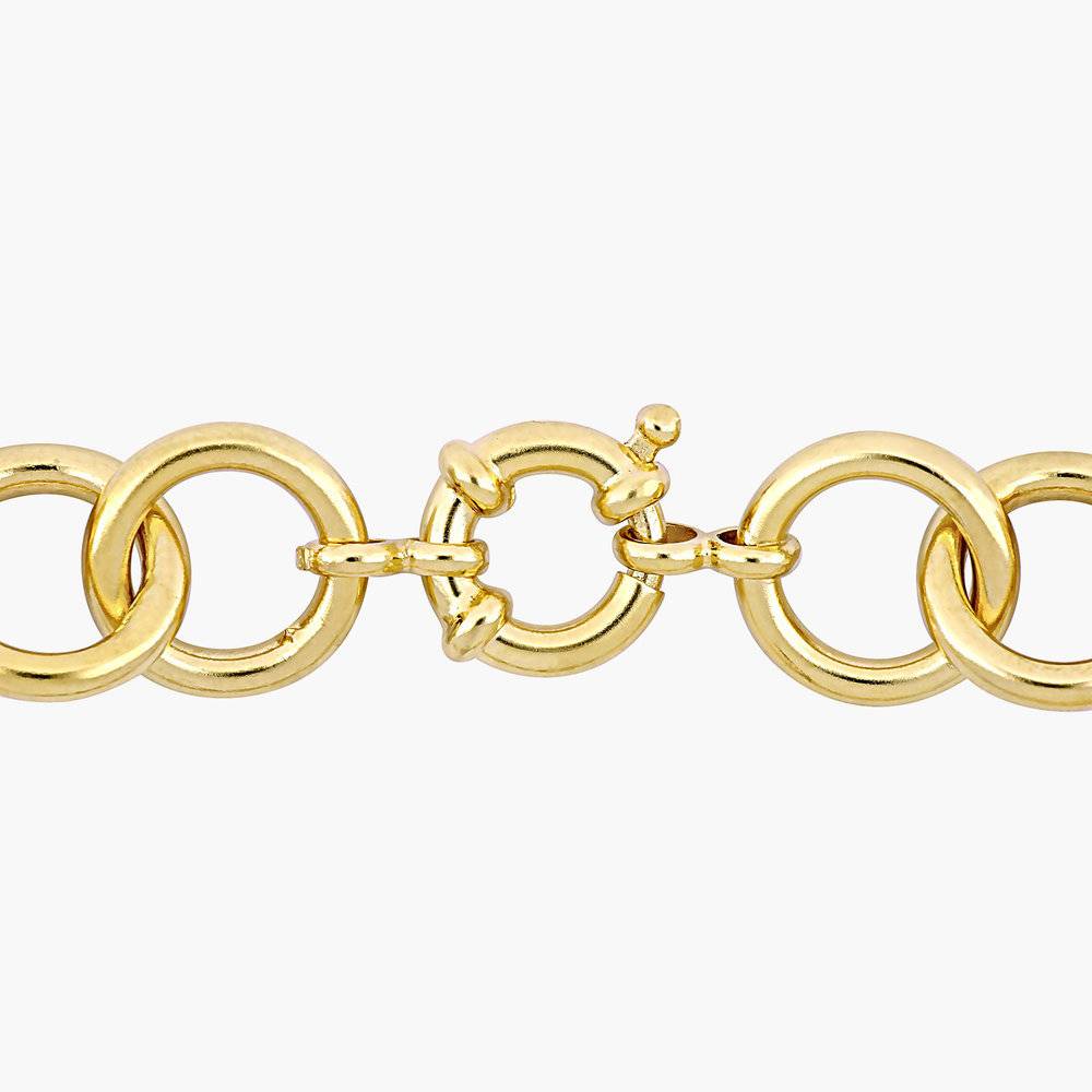 Reyna Link Bracelet - Gold Plating-3 product photo