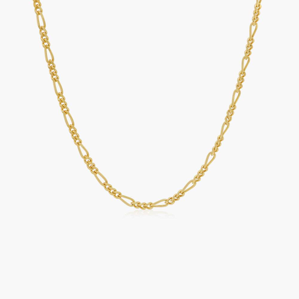 Gold Vermeil Figaro Chain Necklace