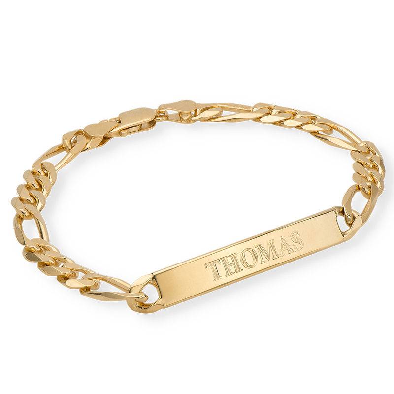 ID Bracelet for Men - Gold-1 product photo