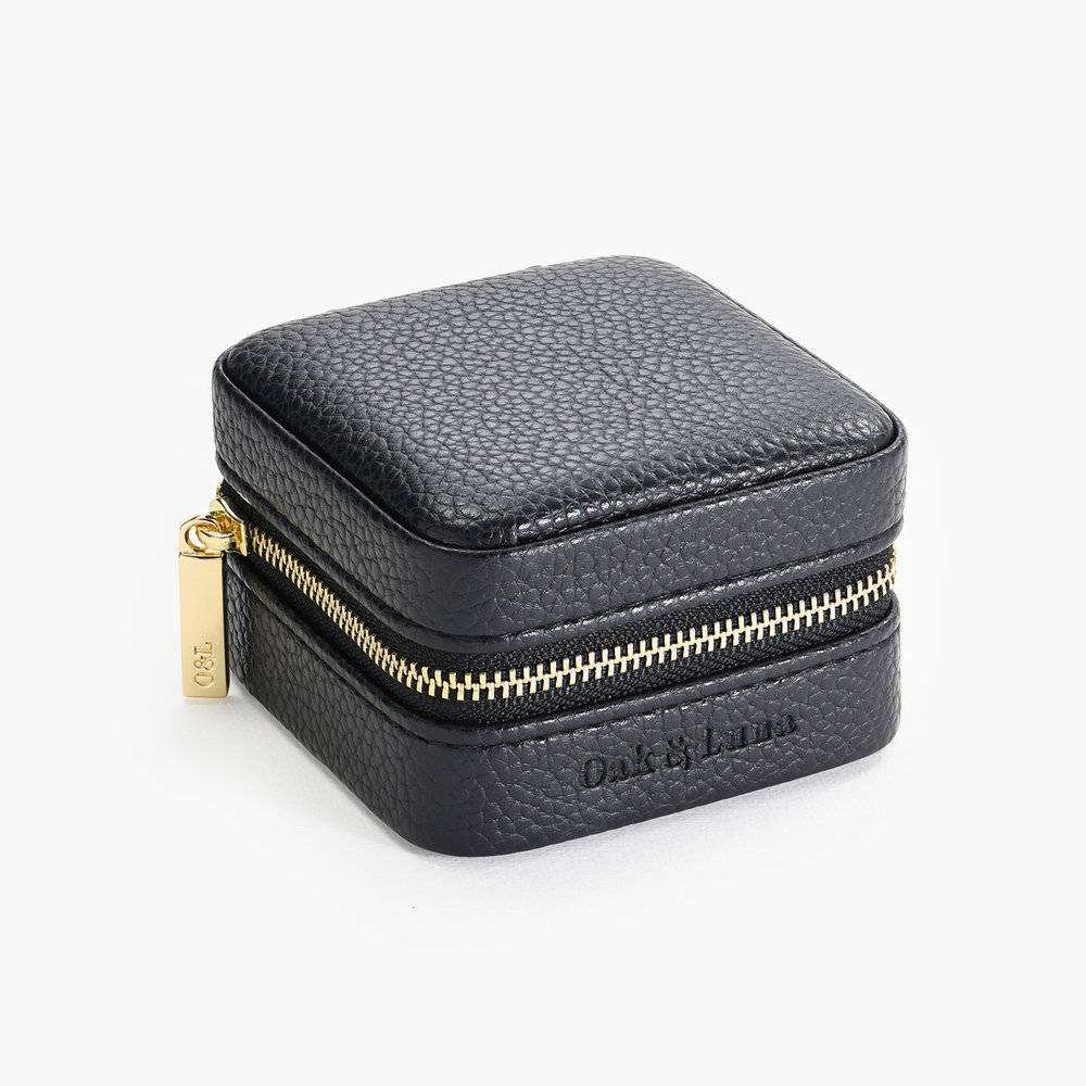Black Jewelry Box with Personalization-1 product photo