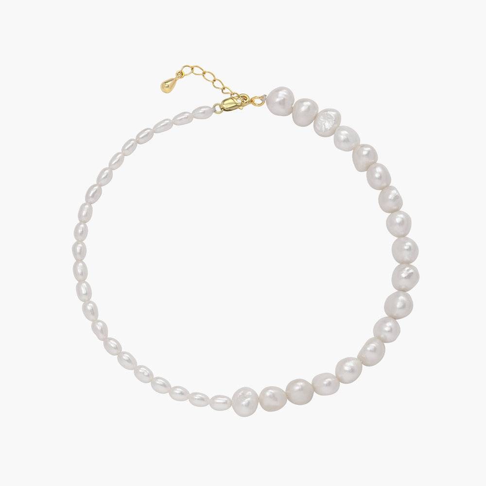 Kai Genuine Pearl Bracelet/Anklet - Gold Plated-4 product photo