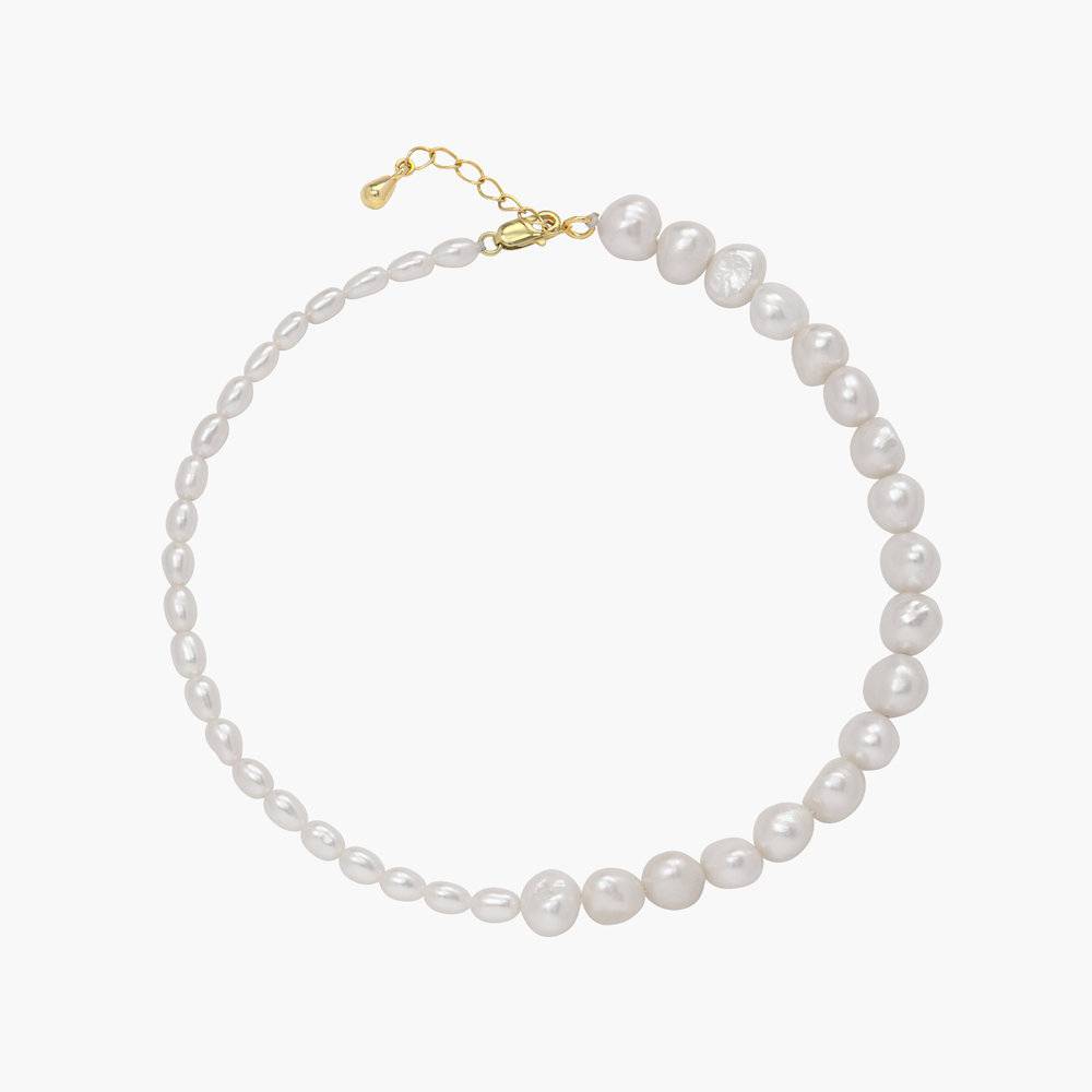 Kai Genuine Pearl Bracelet/Anklet - Gold Plated-3 product photo