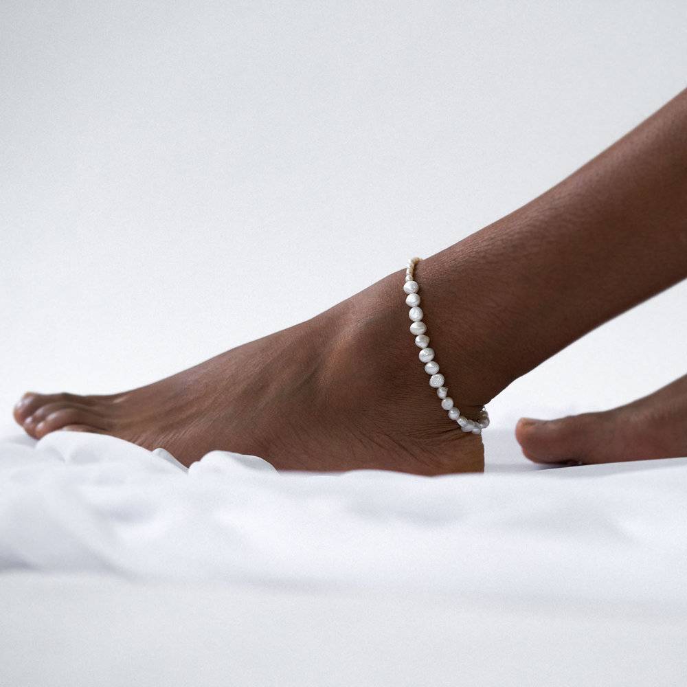 Kai Genuine Pearl Bracelet/Anklet - Silver-4 product photo