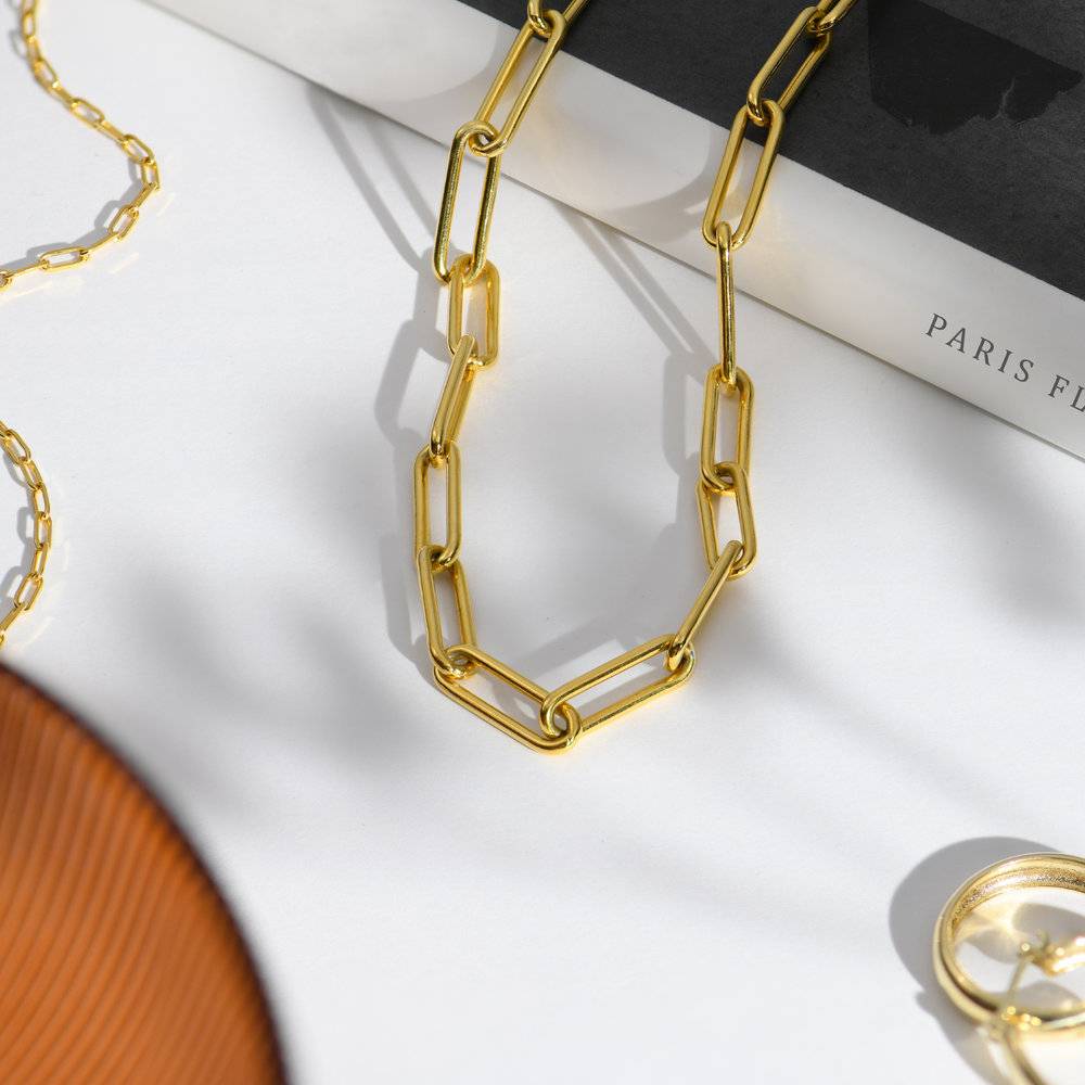 Chain Link Necklaces in Gold and Silver - Oak & Luna