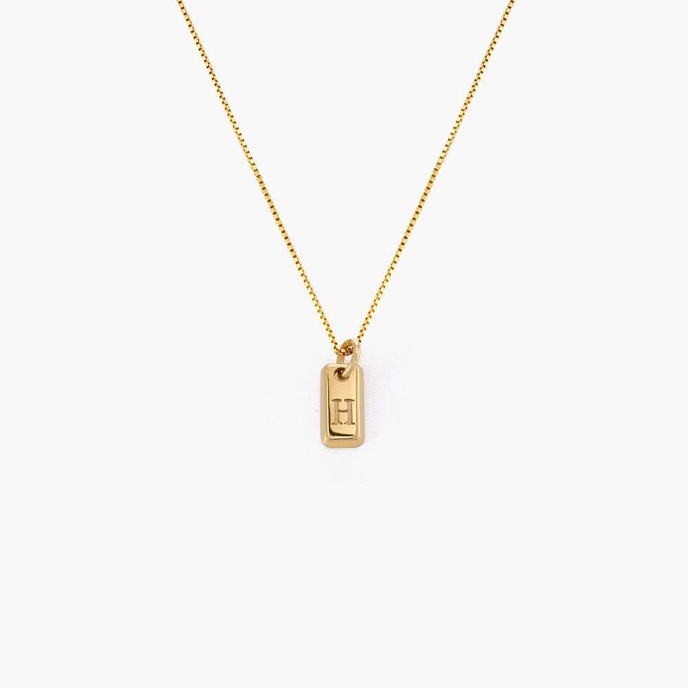 Collier Initiale Lucille - Or vermeil Collier Initiale Lucille - Or vermeil photo du produit